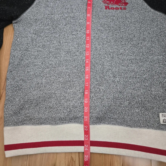 Roots Cabin 1/4 zip up Sweatshirt Mens size Xsmall - Picture 11 of 11